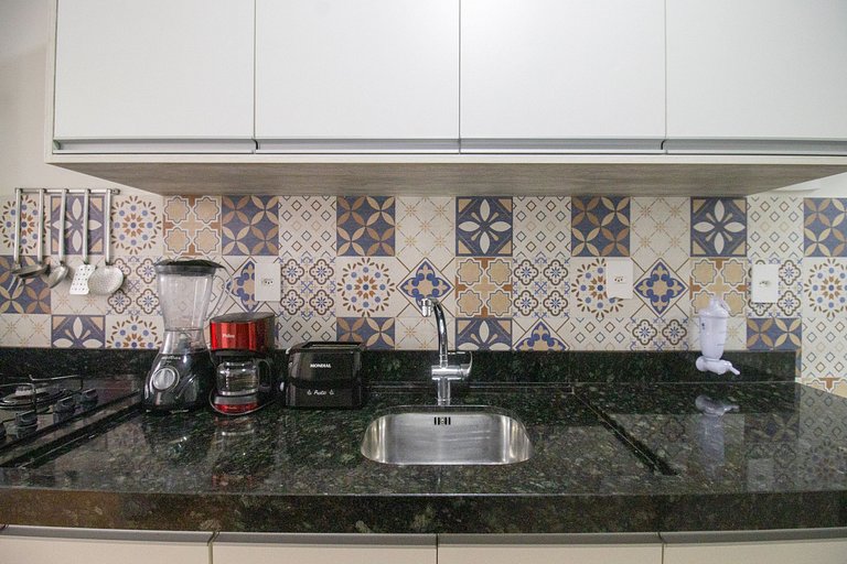 CRM75 - Centro, 3Dorm, TV Smat, Garagem, Wi-fi