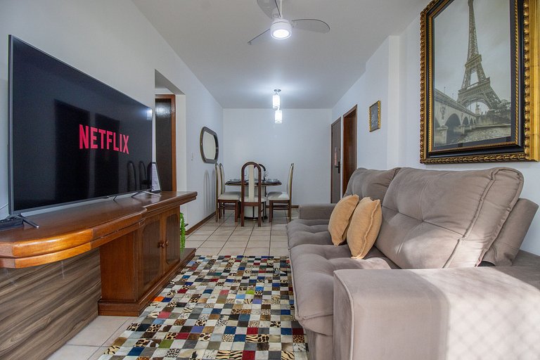 BK63 - TV Smart, Garagem, 2Dorm, Centro