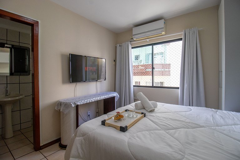 BK63 - TV Smart, Garagem, 2Dorm, Centro