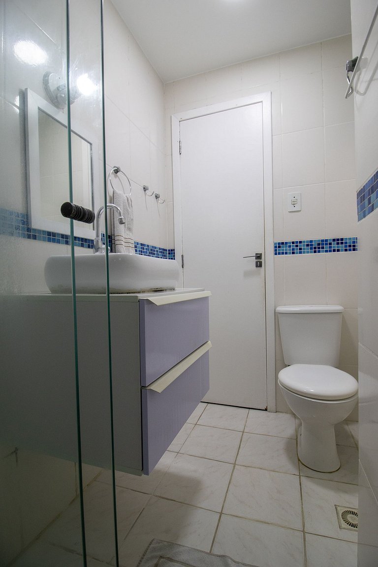 DRS44B - Lado ao Shopping Atlântico, 2 Dorm, Wi-Fi