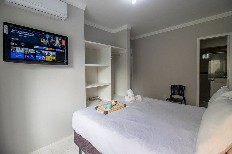 DRS44B - Lado ao Shopping Atlântico, 2 Dorm, Wi-Fi
