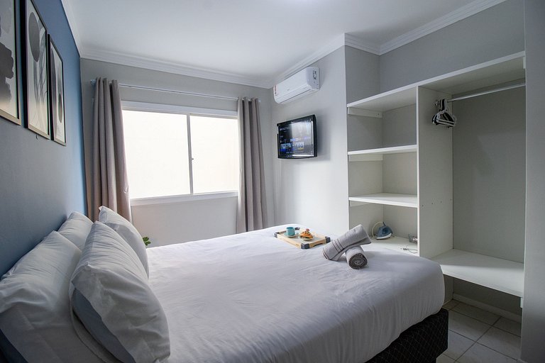 DRS44B - Lado ao Shopping Atlântico, 2 Dorm, Wi-Fi