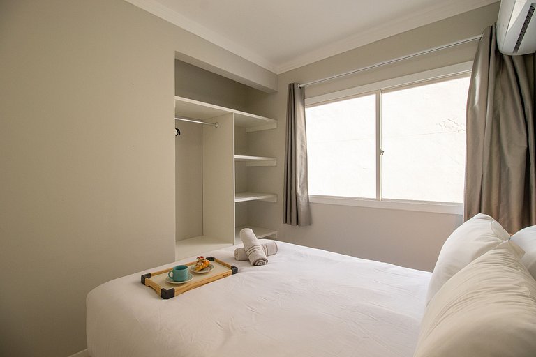 DRS44B - Lado ao Shopping Atlântico, 2 Dorm, Wi-Fi