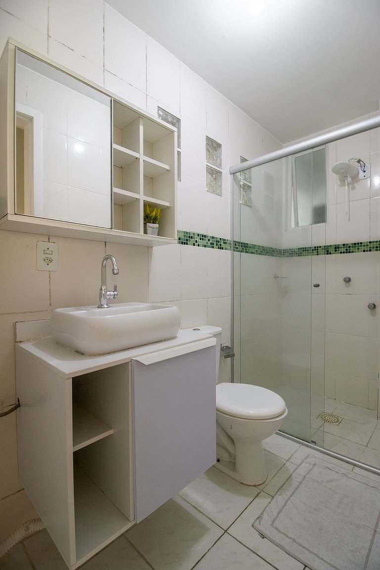 DRS44B - Lado ao Shopping Atlântico, 2 Dorm, Wi-Fi