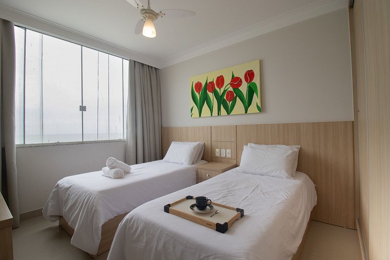 IMP21 - Calçadão, Frente Mar, 3 Suítes + 1 Dorm