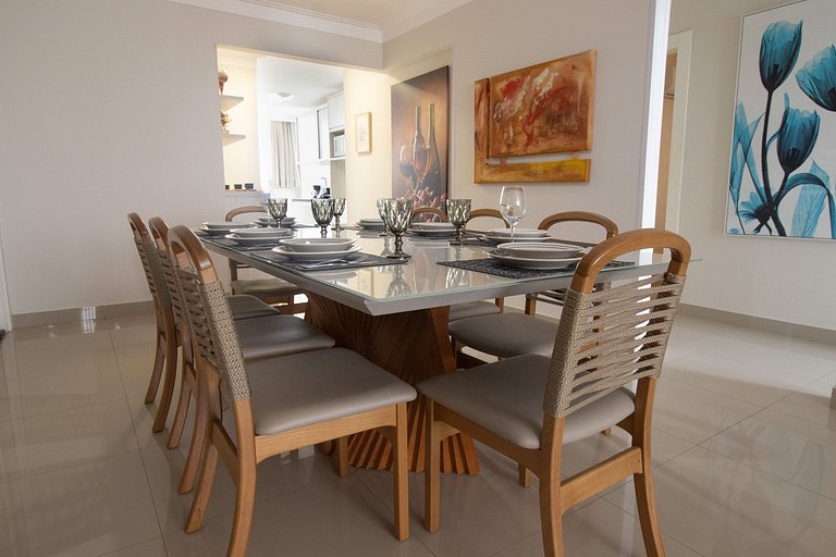 IMP21 - Calçadão, Frente Mar, 3 Suítes + 1 Dorm