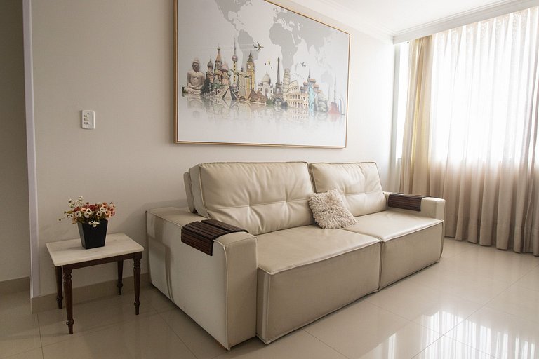 IMP21 - Calçadão, Frente Mar, 3 Suítes + 1 Dorm