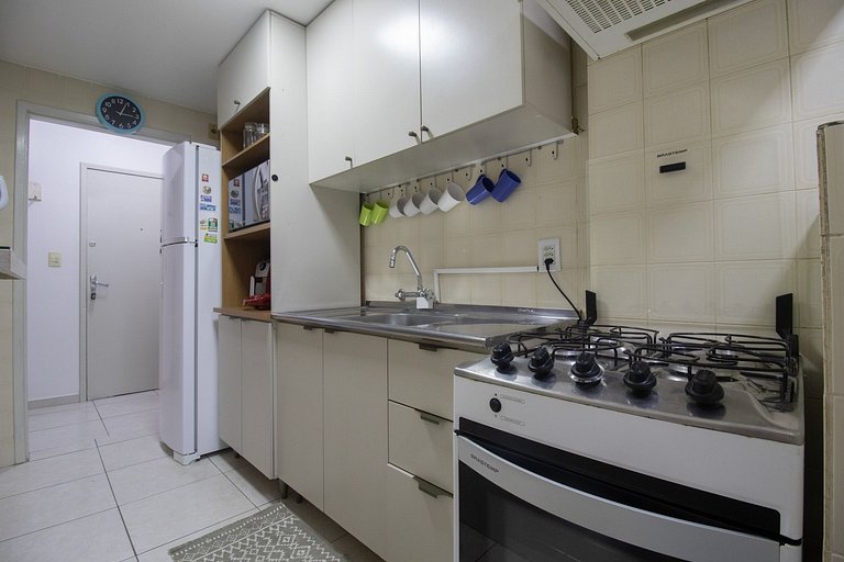 JDF22 - 1 Dorm, Quadra Mar, TV Smart
