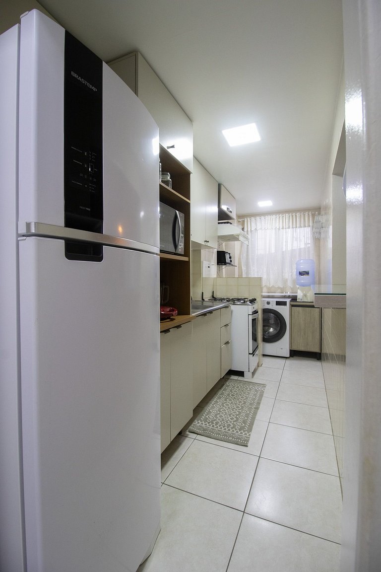 JDF22 - 1 Dorm, Quadra Mar, TV Smart