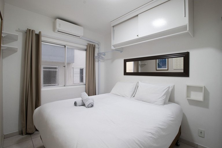 JDF22 - 1 Dorm, Quadra Mar, TV Smart
