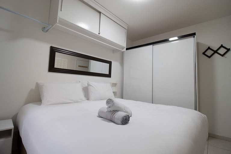 JDF22 - 1 Dorm, Quadra Mar, TV Smart