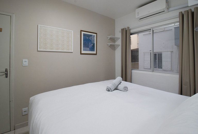JDF22 - 1 Dorm, Quadra Mar, TV Smart