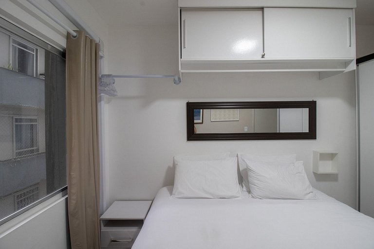 JDF22 - 1 Dorm, Quadra Mar, TV Smart