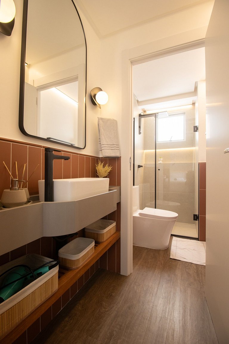 SCR64 - 2 Dorm Climatizados, Confortável, TV Smart