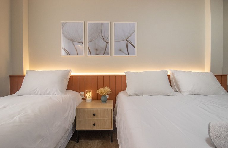 SCR64 - 2 Dorm Climatizados, Confortável, TV Smart