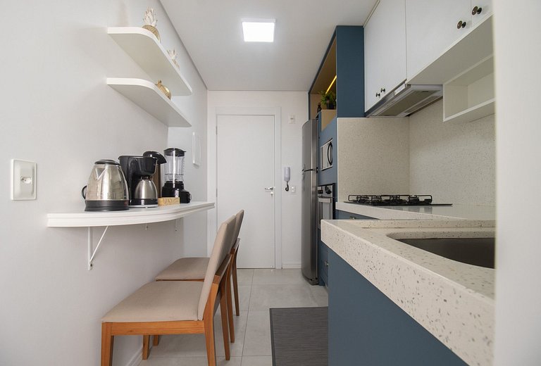 SCR64 - 2 Dorm Climatizados, Confortável, TV Smart