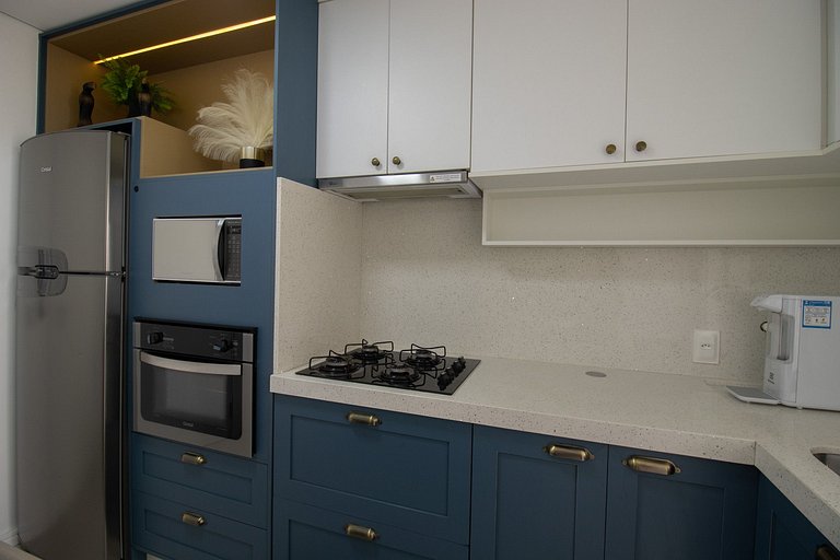 SCR64 - 2 Dorm Climatizados, Confortável, TV Smart