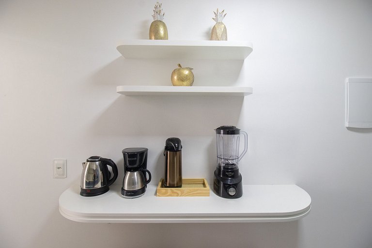 SCR64 - 2 Dorm Climatizados, Confortável, TV Smart