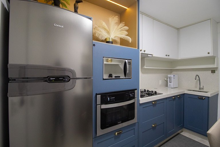 SCR64 - 2 Dorm Climatizados, Confortável, TV Smart