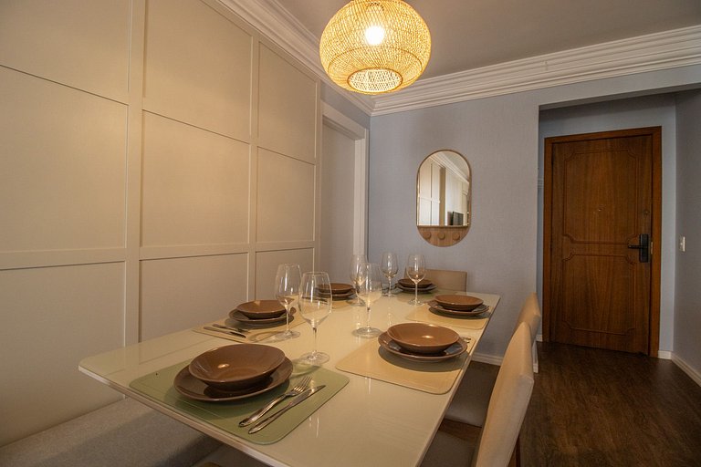 SCR64 - 2 Dorm Climatizados, Confortável, TV Smart