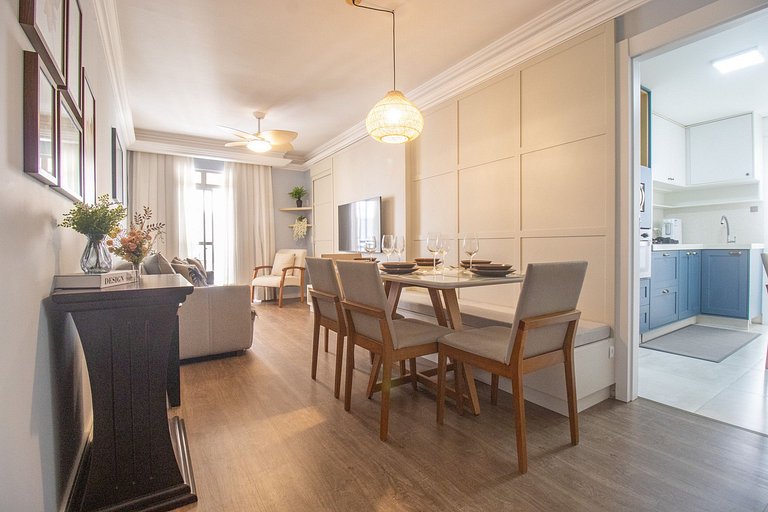 SCR64 - 2 Dorm Climatizados, Confortável, TV Smart