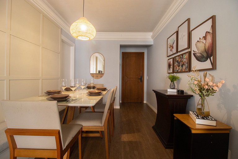 SCR64 - 2 Dorm Climatizados, Confortável, TV Smart