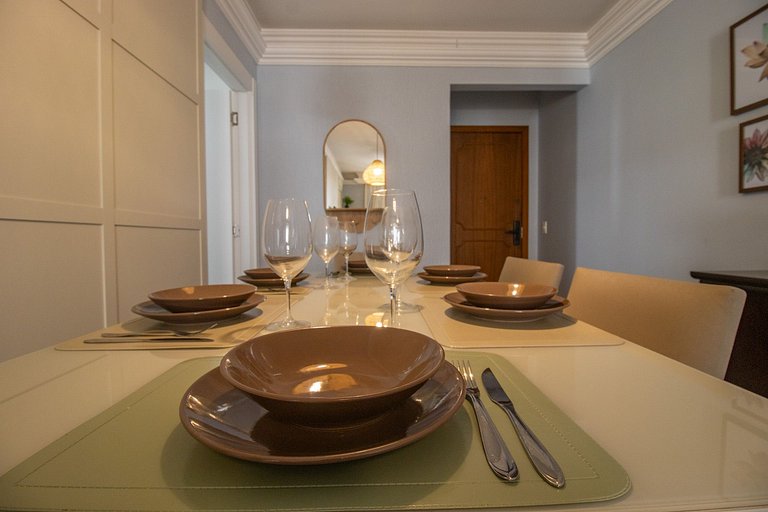 SCR64 - 2 Dorm Climatizados, Confortável, TV Smart