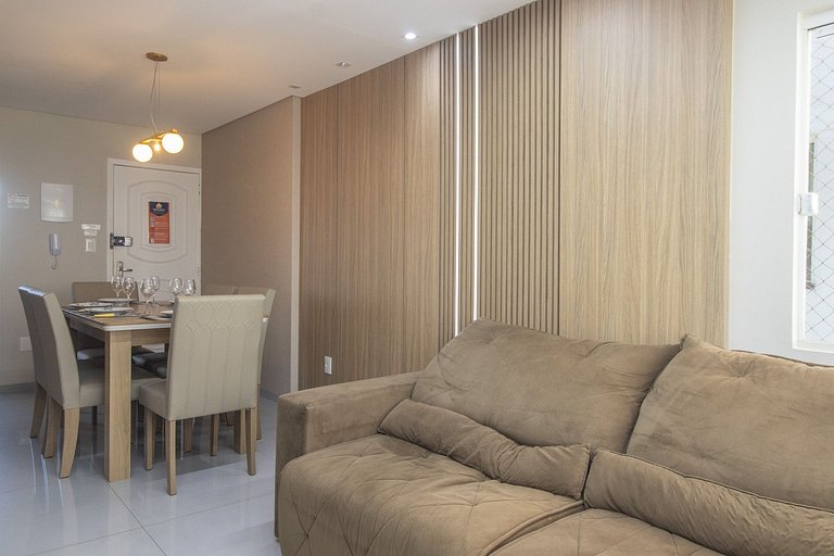 CNC72 - Av Atlântica, Climatizado, 3 Dorm