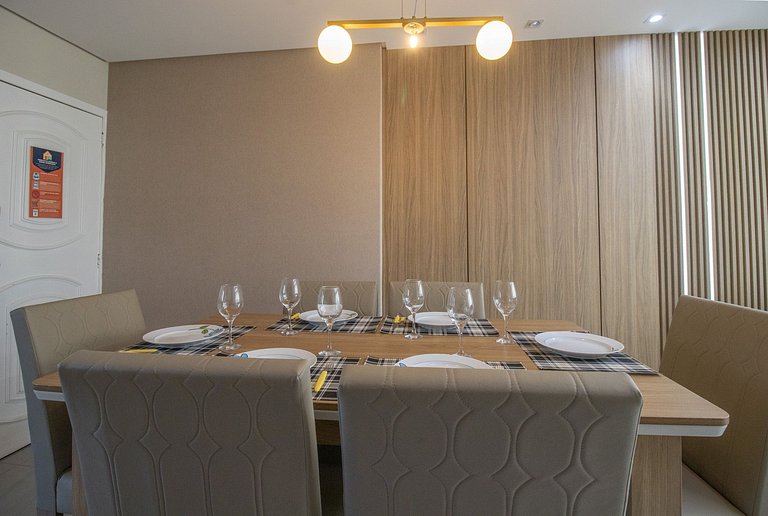 CNC72 - Av Atlântica, Climatizado, 3 Dorm