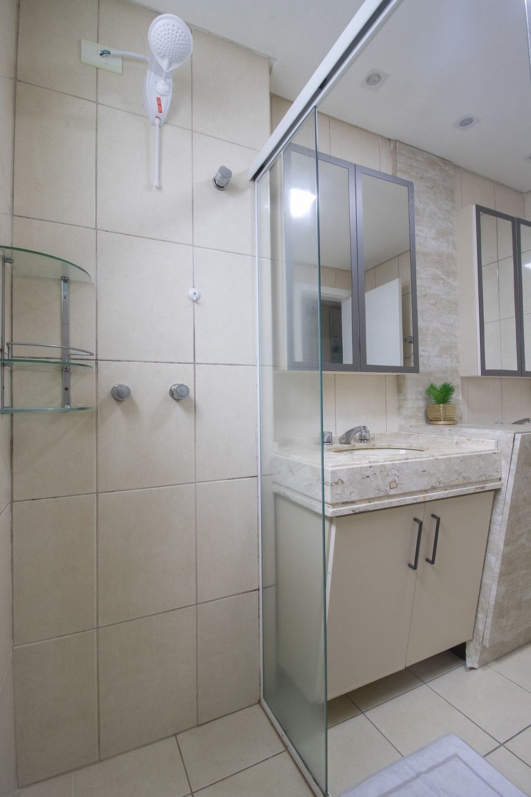 SOL42 - 3Dorm, Climatizado, 3 Garagens, Churrasq