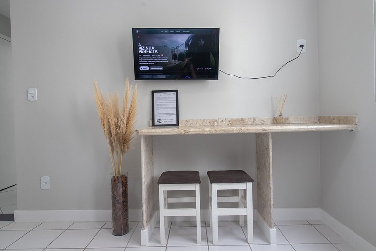 CLI84 - Quadra Mar, Calçadão da Central, 1 Dorm