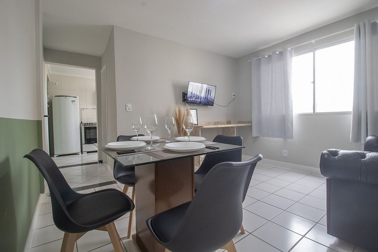 CLI84 - Quadra Mar, Calçadão da Central, 1 Dorm