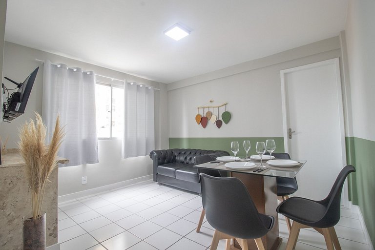 CLI84 - Quadra Mar, Calçadão da Central, 1 Dorm