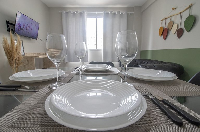 CLI84 - Quadra Mar, Calçadão da Central, 1 Dorm