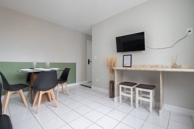 CLI84 - Quadra Mar, Calçadão da Central, 1 Dorm