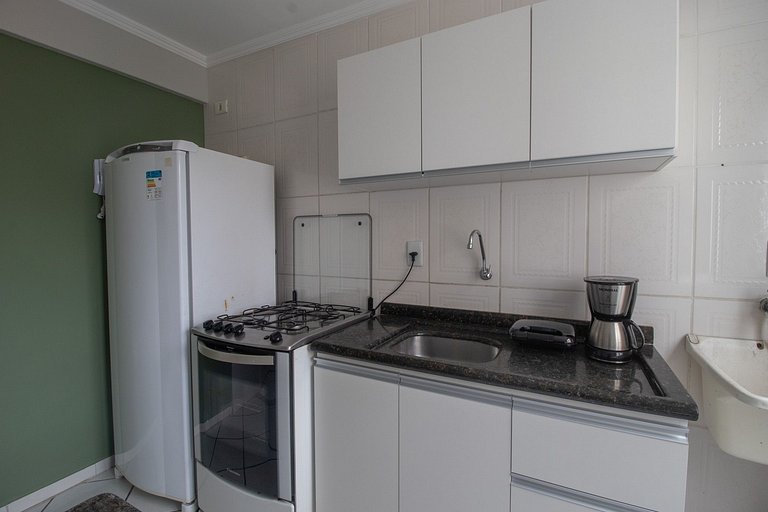 CLI84 - Quadra Mar, Calçadão da Central, 1 Dorm