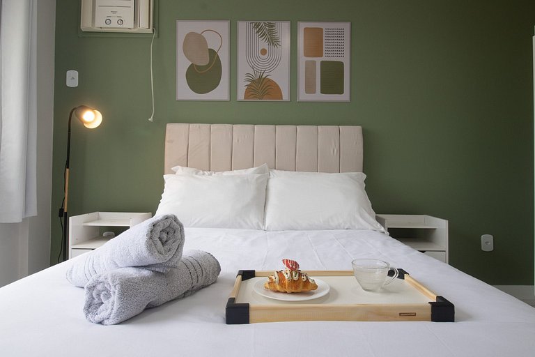 CLI84 - Quadra Mar, Calçadão da Central, 1 Dorm