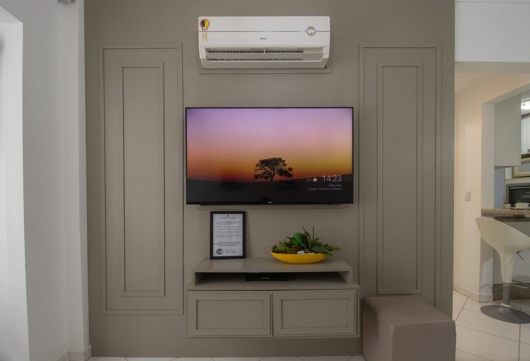 MSL123 - 2Dorm Climatizado, Próx Shopping Atlântico