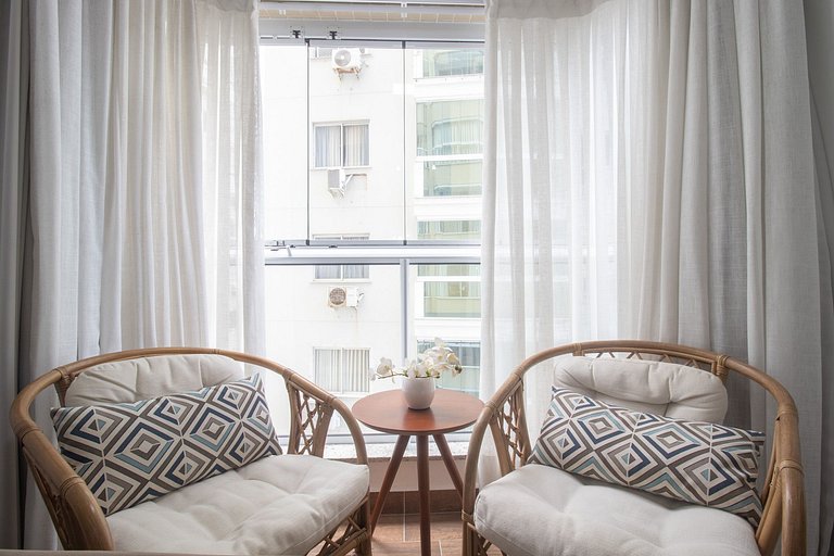 MSL123 - 2Dorm Climatizado, Próx Shopping Atlântico