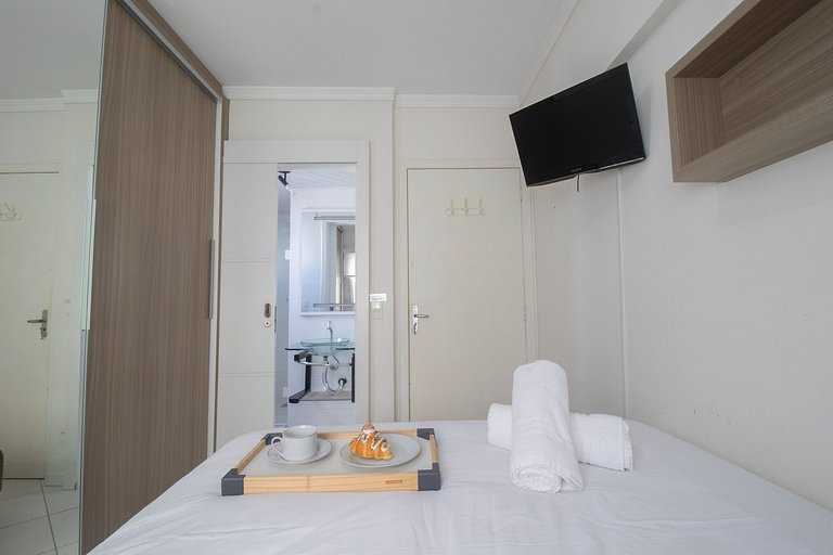 MSL123 - 2Dorm Climatizado, Próx Shopping Atlântico