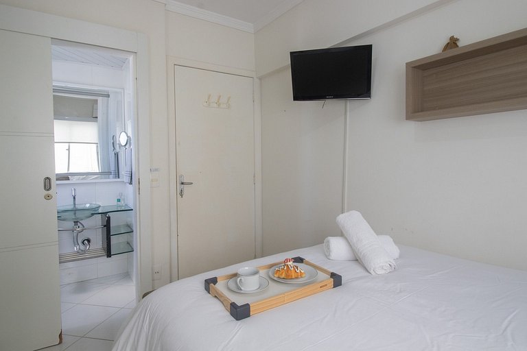 MSL123 - 2Dorm Climatizado, Próx Shopping Atlântico