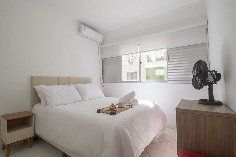 MSL123 - 2Dorm Climatizado, Próx Shopping Atlântico