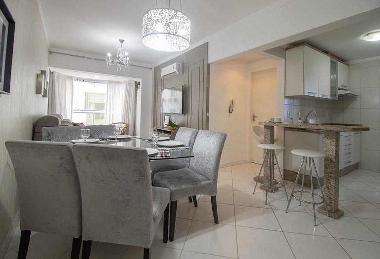 MSL123 - 2Dorm Climatizado, Próx Shopping Atlântico