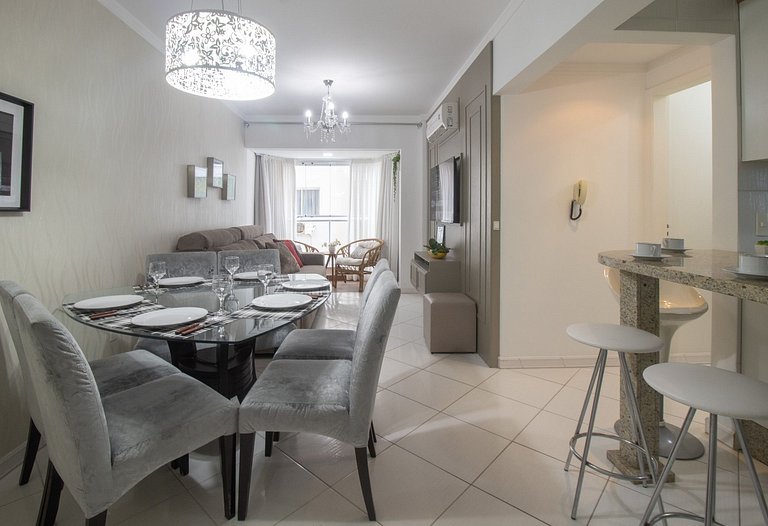 MSL123 - 2Dorm Climatizado, Próx Shopping Atlântico