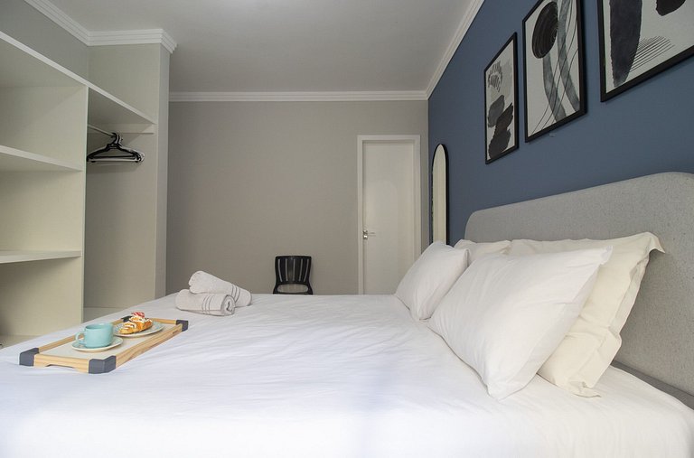 DRS44B - Lado ao Shopping Atlântico, 2 Dorm, Wi-Fi