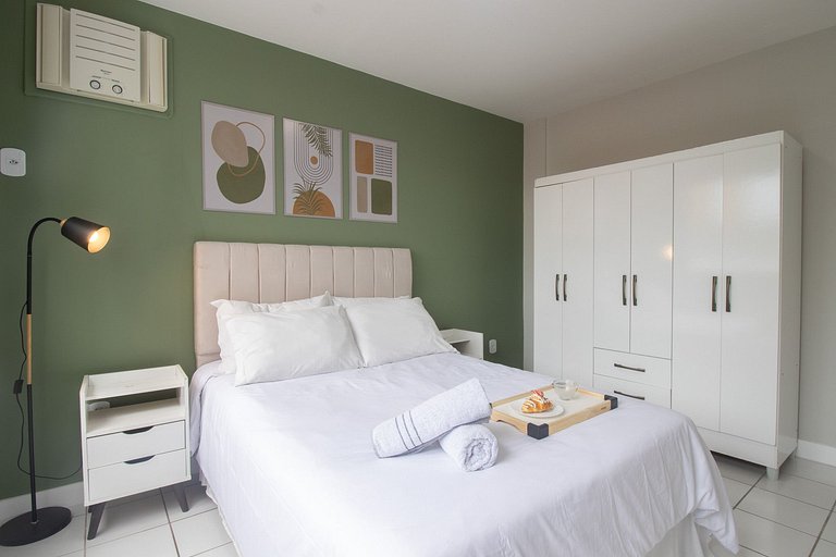 CLI84 - Quadra Mar, Calçadão da Central, 1 Dorm