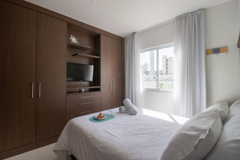 PFR43 - Climatizado, 2 DR, TV Smart, Sacada