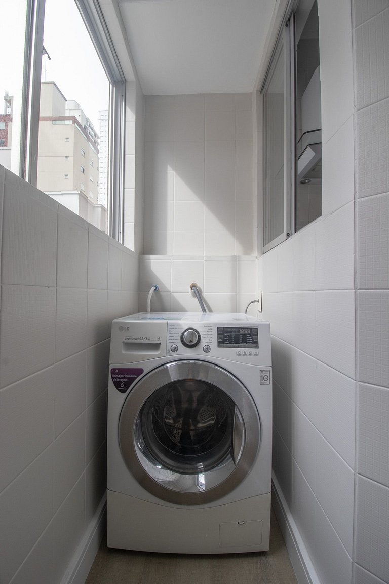 LAS72 - Av. Central, 2 Dorm, Tv Smart, Wi-Fi