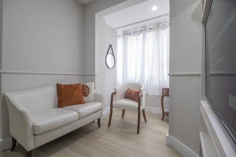 LAS72 - Av. Central, 2 Dorm, Tv Smart, Wi-Fi