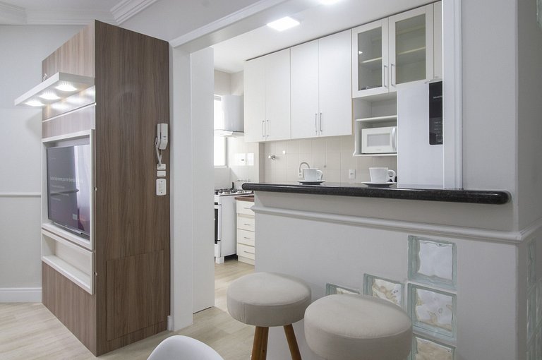 LAS72 - Av. Central, 2 Dorm, Tv Smart, Wi-Fi